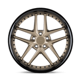 TSW Premio 19x8.5 +42 Matte Bronze Gloss Black Lip premium Euro wheel