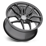 TSW Silvano 20x8.5 +20 Gloss Gunmetal premium Euro wheel