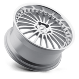 TSW Silverstone 19x8 +40 Silver Mirror Cut Face Lip premium Euro wheel