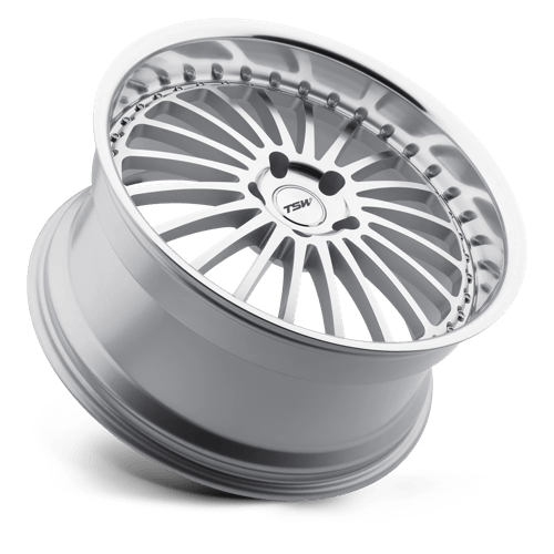TSW Silverstone 19x8 +40 Silver Mirror Wheel — TFS Wheels