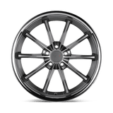 TSW Sweep 20x8.5 Gloss Gunmetal Stainless Lip premium Euro wheel