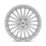 TSW Turbina 22x11 Titanium Silver Mirror Cut Face premium Euro wheel