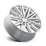 Status ADAMAS 20x9 +15 Silver Mirror Cut Face premium truck wheel