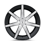 Status JOURNEY 22x9.5 +15mm Gloss Black with Machined Face