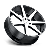 Status JOURNEY 22x9.5 +15mm Gloss Black with Machined Face