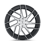 Status JUGGERNAUT 20x9 Gloss Black Machined Face truck wheel