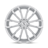 Status MASTADON 22x9.5 +35mm Silver with Brushed Machined Face (5x127)