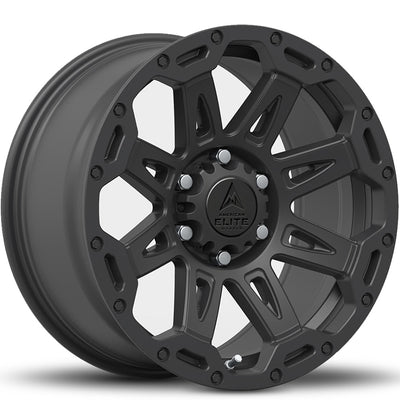 American Elite Eagle Matte Black Wheel