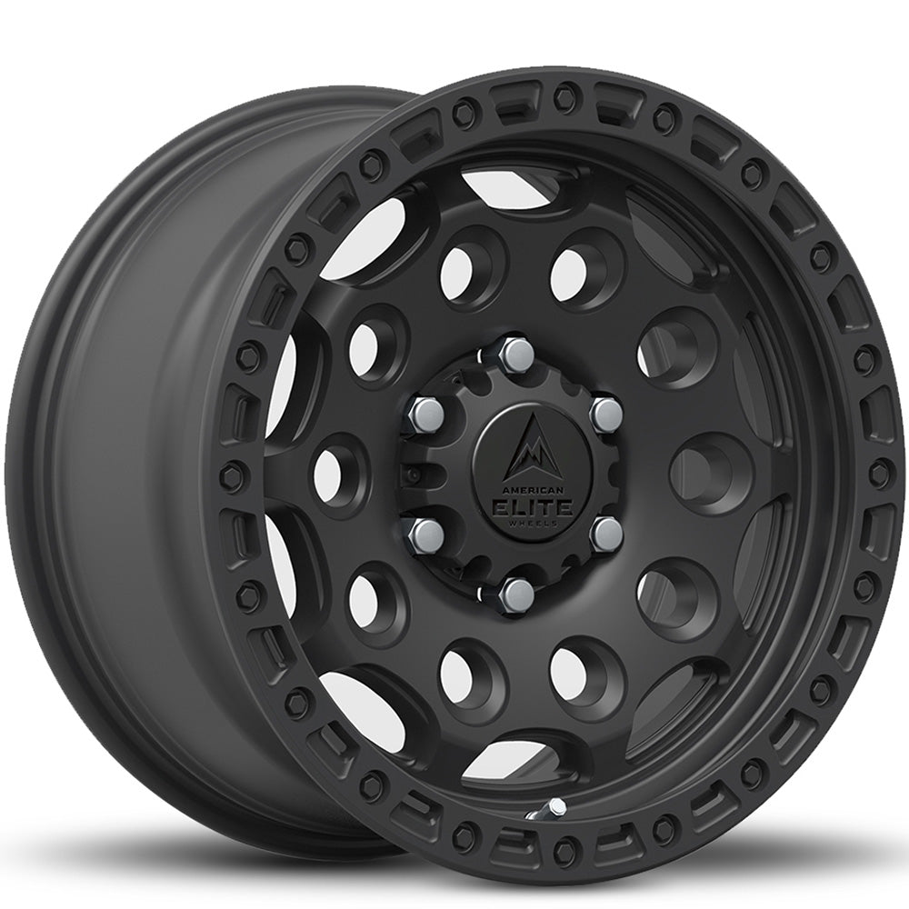 American Elite Renegade Matte Black Wheel