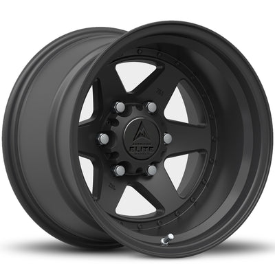 American Elite Victory Matte Black Wheel
