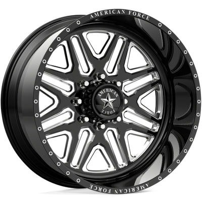 American Force Addict SS Black Milled Wheel