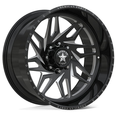 American Force Jackal CC Black Milled Wheel