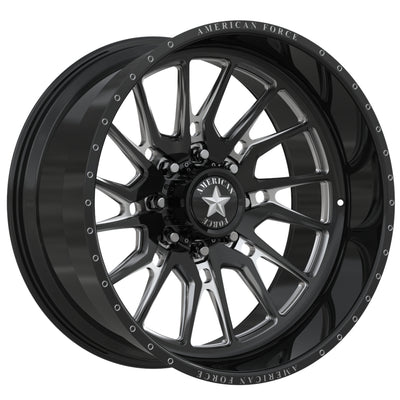 American Force Kane CC Black Milled Wheel