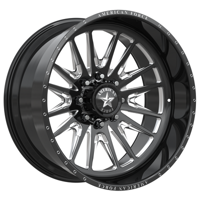 American Force Notch CC Black Milled Wheel
