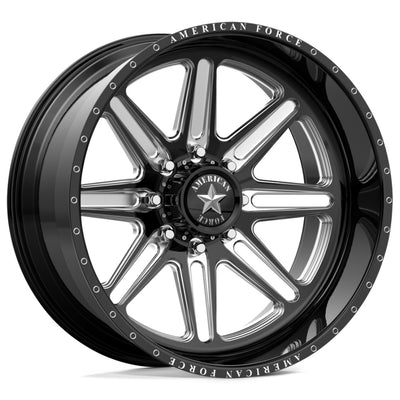 American Force Peak CC Black Milled Wheel