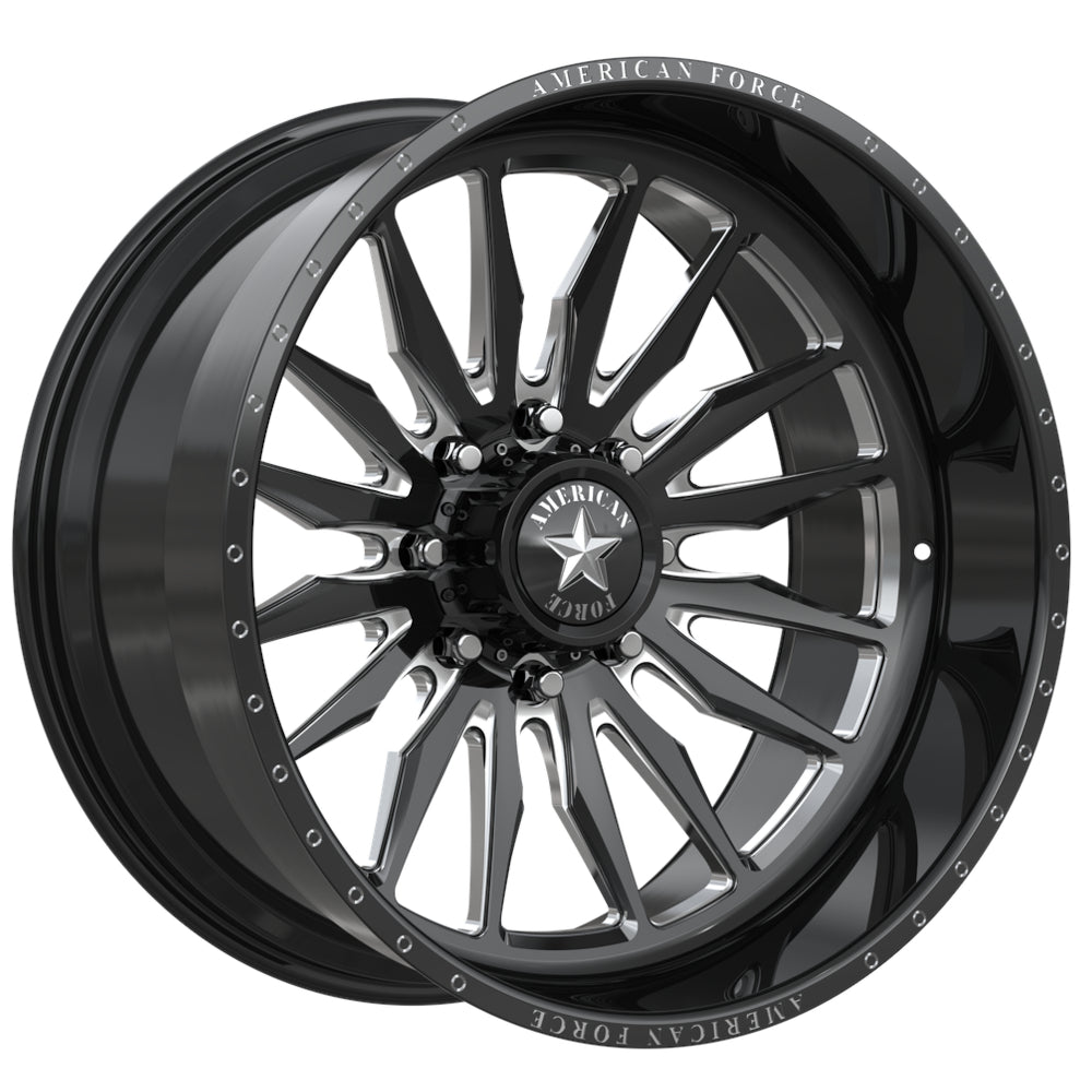 American Force Provoke CC Black Milled Wheel