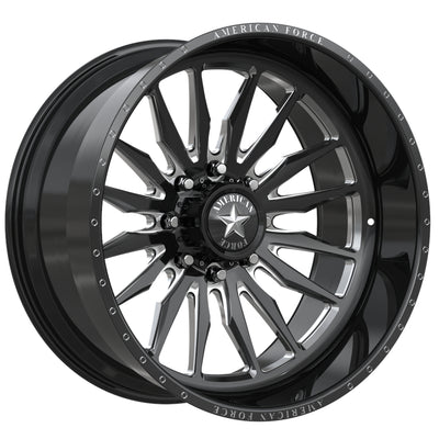 American Force Provoke CC Black Milled Wheel