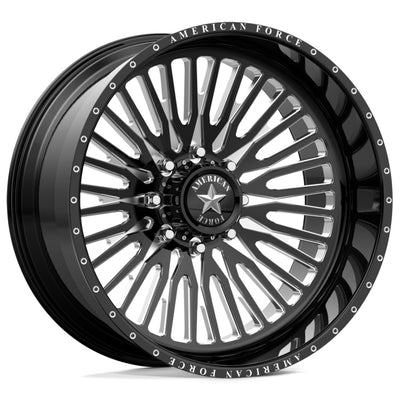 American Force Spectrum CC Black Milled Wheel