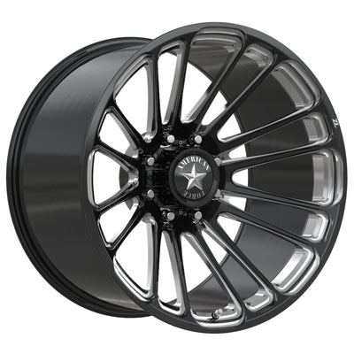 American Force Thermo ZL 8 Black Milled Wheel