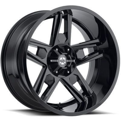 American Outlaw Lonestar Gloss Black Wheel