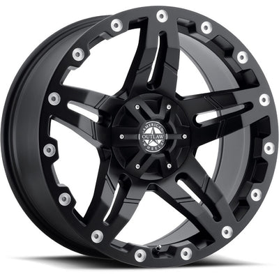 American Outlaw Revolver Satin Black Wheel