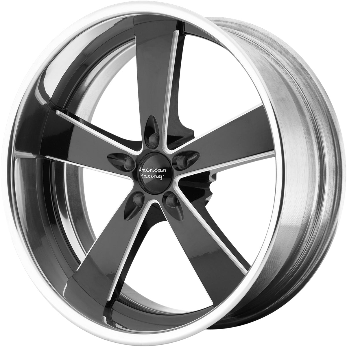 American Racing Vintage Burnout Black Wheel