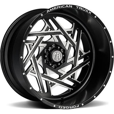 American Truxx Forged Styx Black Milled Wheel