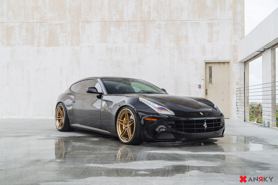 ANRKY AN37 forged wheel on Ferrari FF