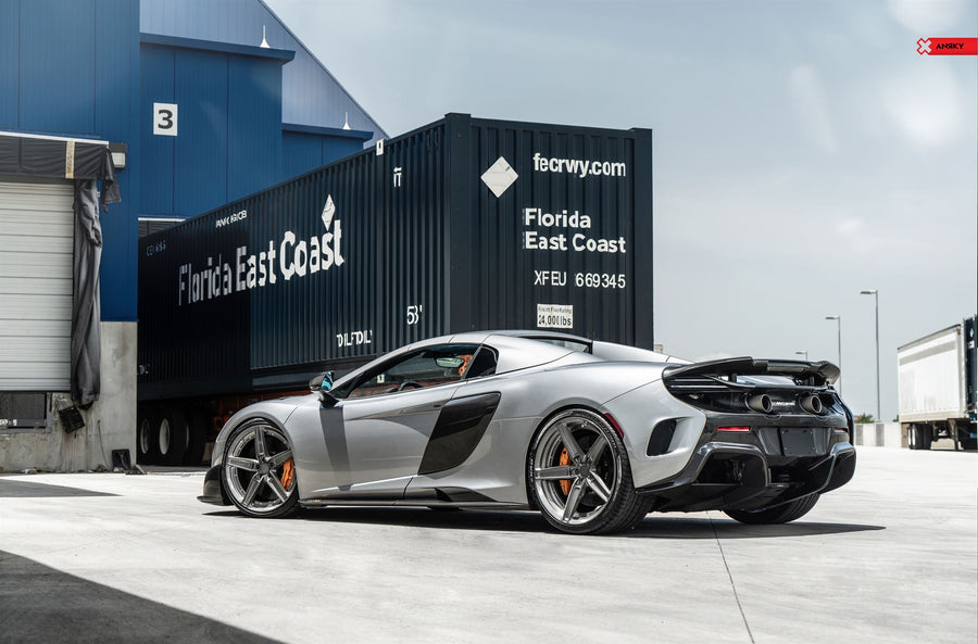 ANRKY AN25 forged wheel on McLaren 675LT Spider