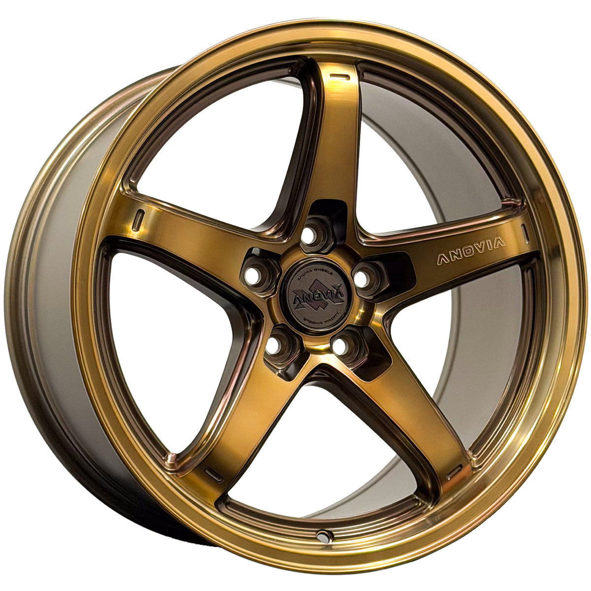 Anovia AN-5S Bronze Machined Wheel