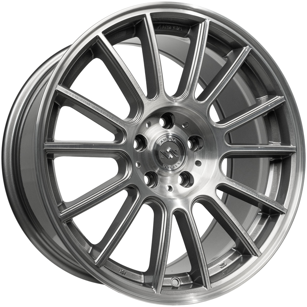 Anovia Kenzo Gunmetal Brushed Wheel