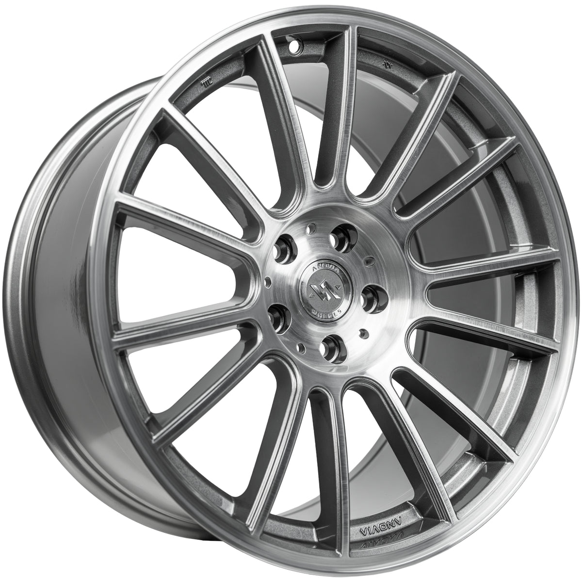 Anovia Kenzo Gunmetal Brushed Wheel