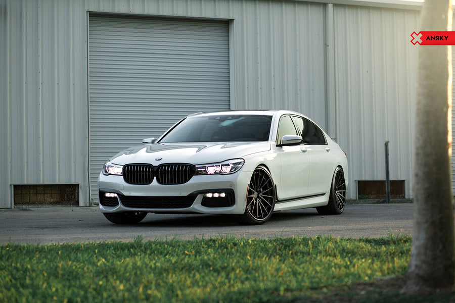 ANRKY AN39 forged wheel on BMW 7 Series