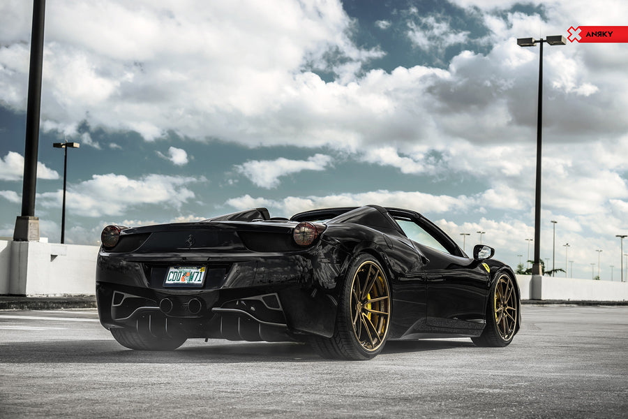ANRKY AN34 forged wheel on Ferrari 458