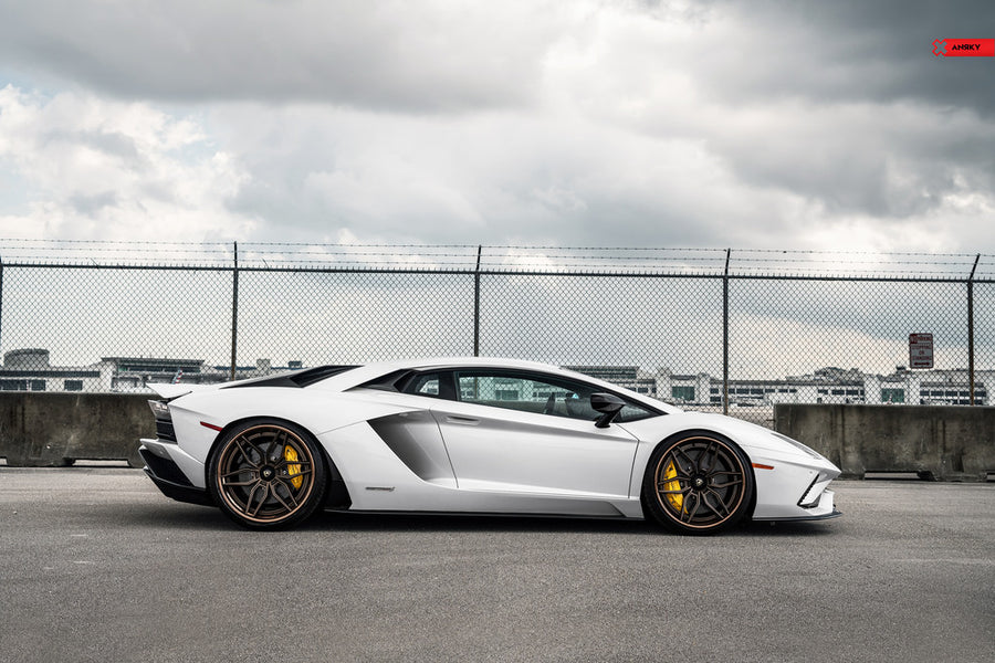 ANRKY AN36 forged wheel on Lamborghini Aventador S