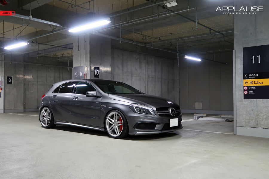 ANRKY AN17 forged wheel on Mercedes Benz A45 AMG