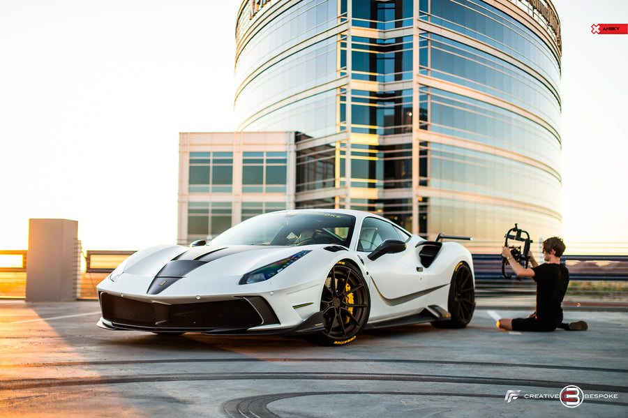 ANRKY AN22 forged wheel on Mansory Ferrari 488GTB