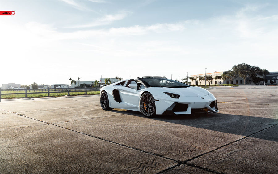 ANRKY AN28 forged wheel on Lamborghini LP700 Roadster
