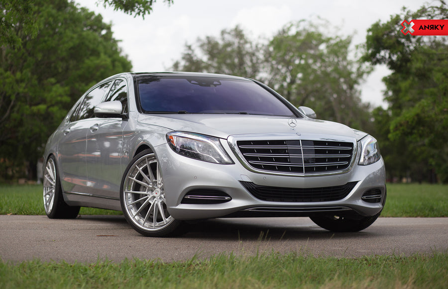 ANRKY AN39 forged wheel on Mercedes S600 Maybach