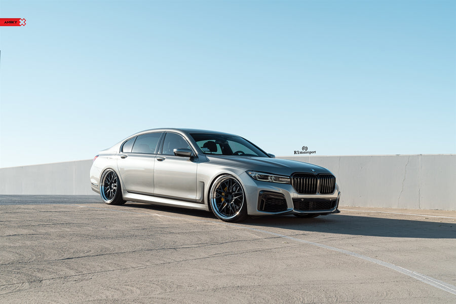 ANRKY RS2 forged wheel on BMW 750li