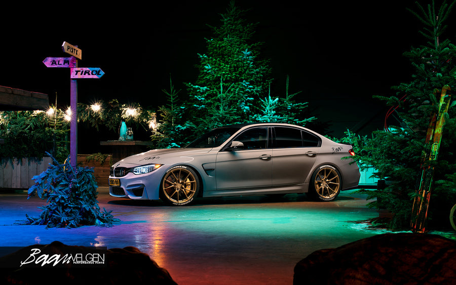 ANRKY AN12 forged wheel on BMW F80 M3