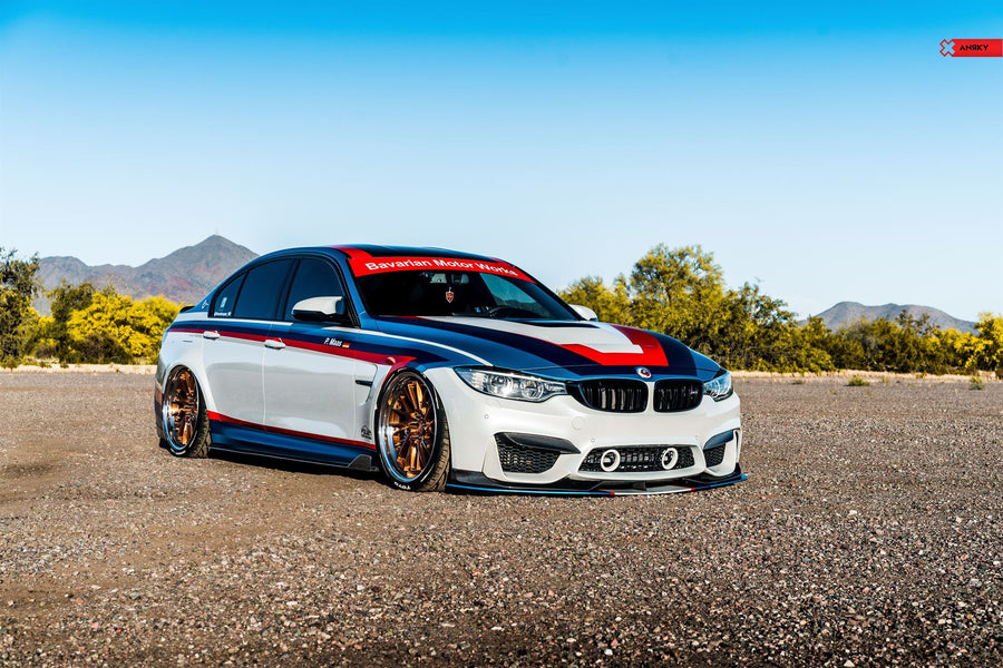 ANRKY RS3 forged wheel on BMW M3