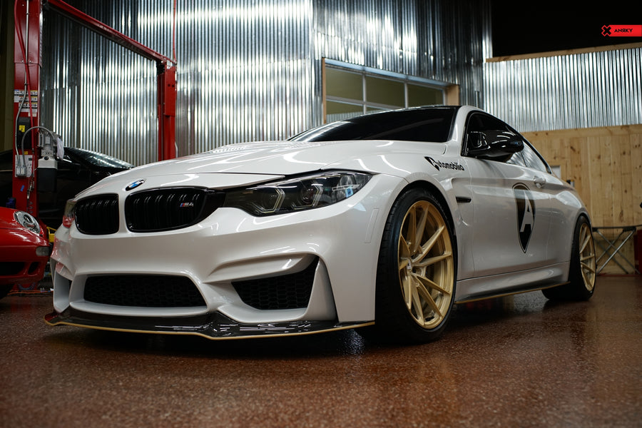 ANRKY AN13 forged wheel on BMW M4