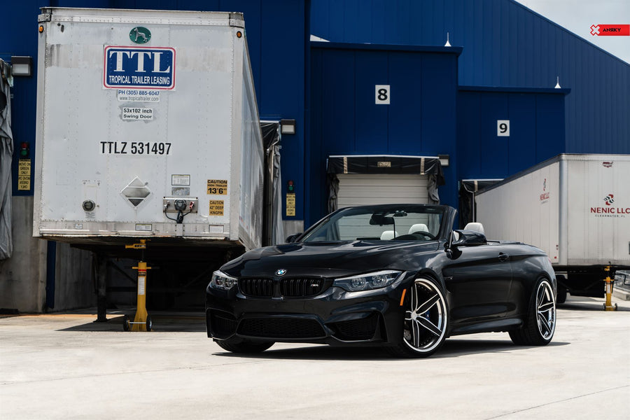 ANRKY AN35 forged wheel on BMW M4 Convertible