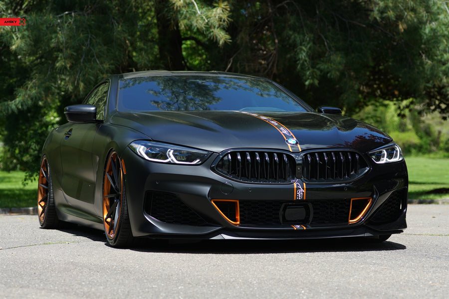 ANRKY AN38 forged wheel on BMW M850i
