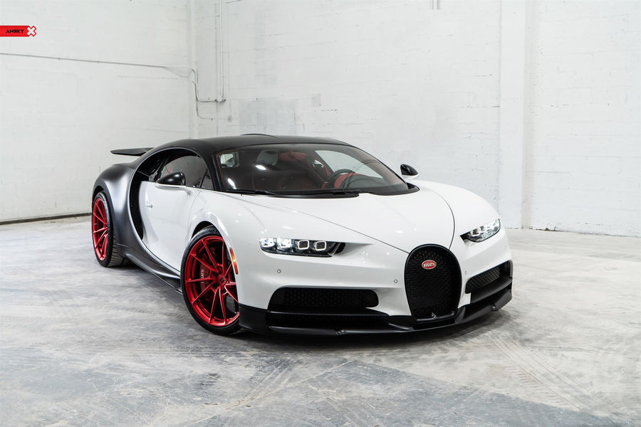 ANRKY AN13 forged wheel on Bugatti Chiron