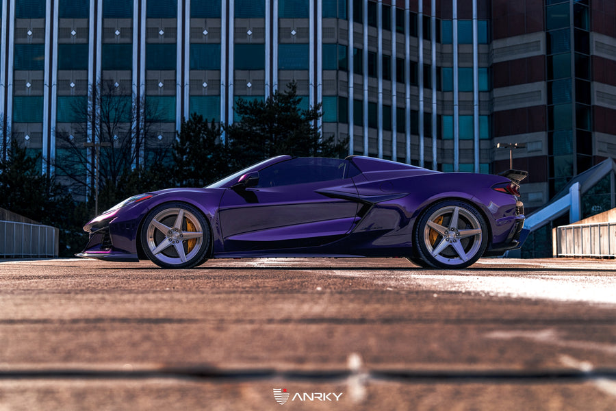 ANRKY RS5.2 forged wheel on Chevrolet Corvette Z06
