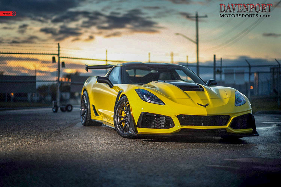 ANRKY AN12 forged wheel on Chevy Corvette ZR1