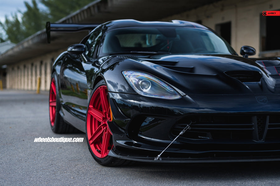 ANRKY AN26-S forged wheel on Dodge Viper ACR