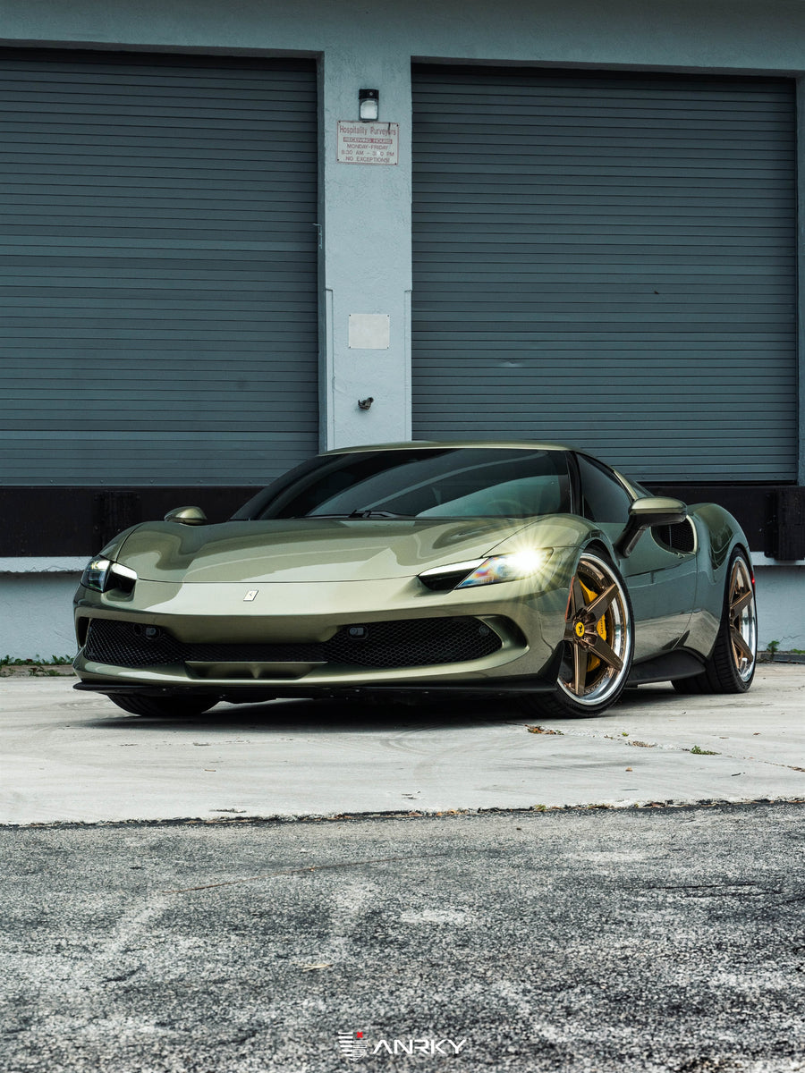 ANRKY RS5.3 forged wheel on Ferrari 296 GTB